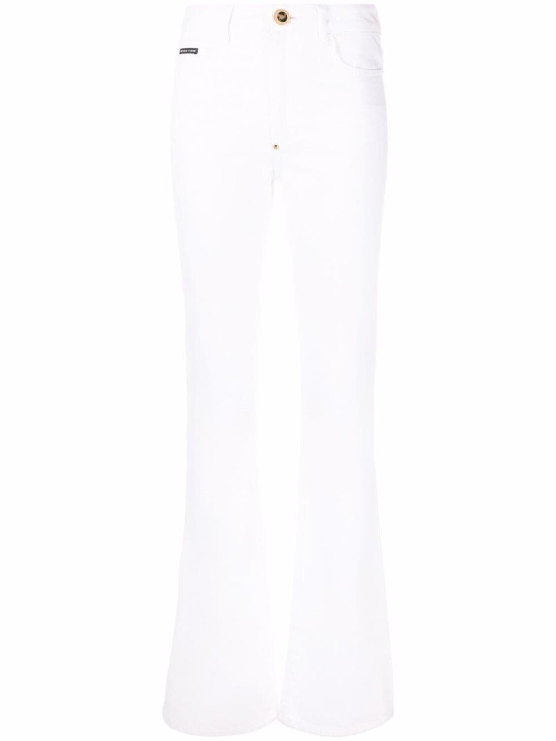 Philipp Plein расклешенные джинсы с завышенной талией, белый
Philipp Plein расклешенные джинсы с завышенной талией, белый