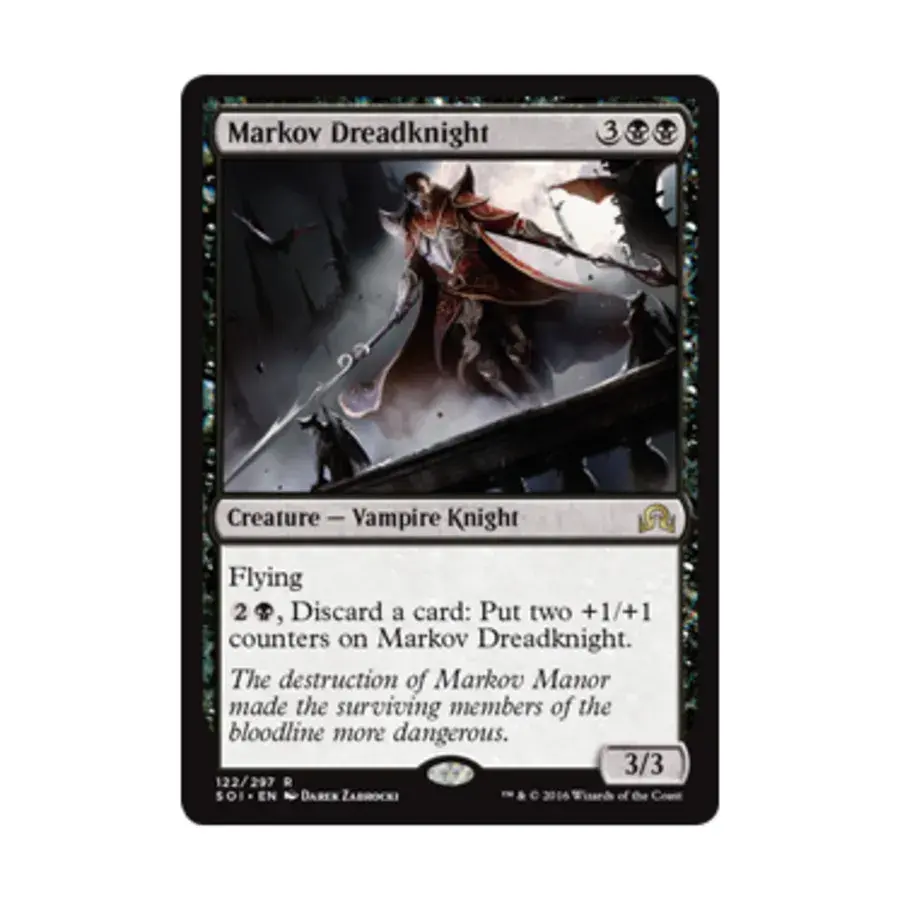 CCG Марков Рыцарь Ужаса (R), MTG - Shadows Over Innistrad
CCG Марков Рыцарь Ужаса (R), MTG - Shadows Over Innistrad