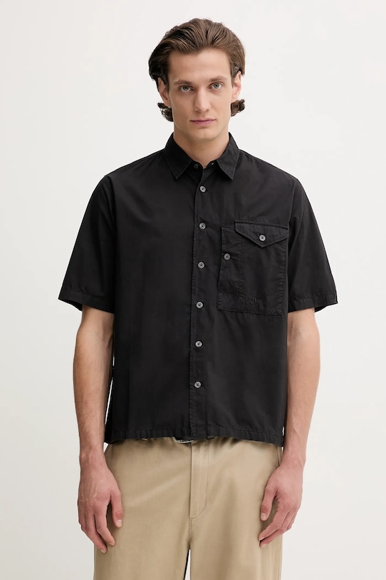 Хлопковая рубашка C.P. Company, черный
Хлопковая рубашка C.P. Company, черный