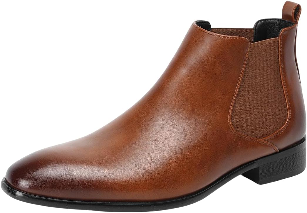 Мужские ботинки Chelsea Santimon из замши и кожи, повседневные и официальные, стильные классические ботильоны на молнии, светло-коричневый
Мужские ботинки Chelsea Santimon из замши и кожи, повседневные и официальные, стильные классические ботильоны на молнии, светло-коричневый