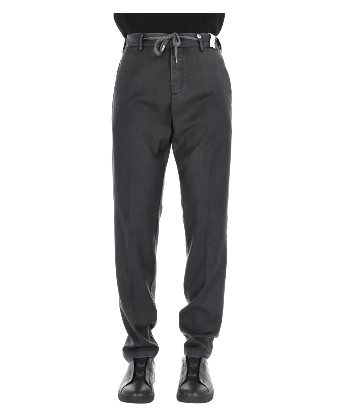 Черные брюки из шерсти и кашемира Myths, черный
Черные брюки из шерсти и кашемира Myths, черный