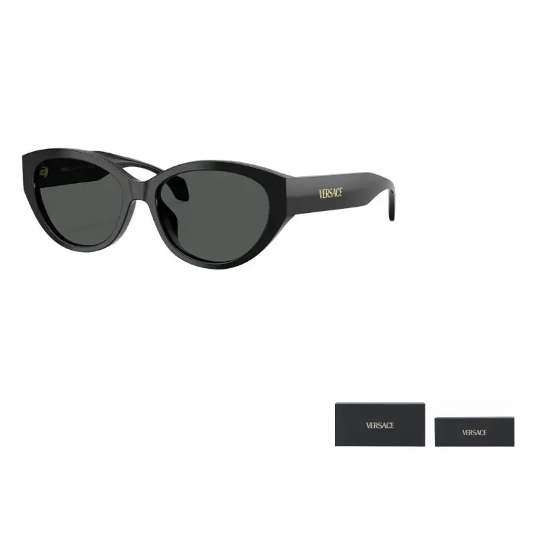 Кошачий глаз солнцезащитные очки VERSACE, черный
Кошачий глаз солнцезащитные очки VERSACE, черный