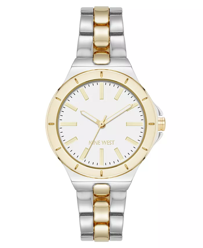 Женские часы Quartz Iconic в серебристом и золотистом металлическом сплаве, 35 мм Anne Klein
Женские часы Quartz Iconic в серебристом и золотистом металлическом сплаве, 35 мм Anne Klein