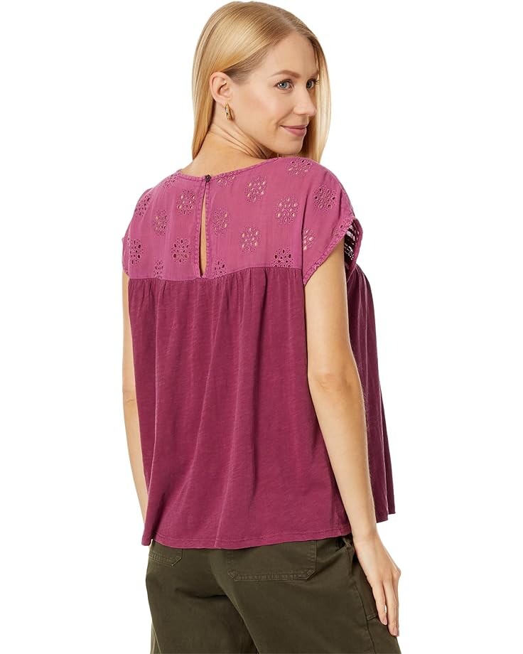 Топ Lucky Brand Schiffley Notch Neck Top, цвет Boysenberry
Топ Lucky Brand Schiffley Notch Neck Top, цвет Boysenberry