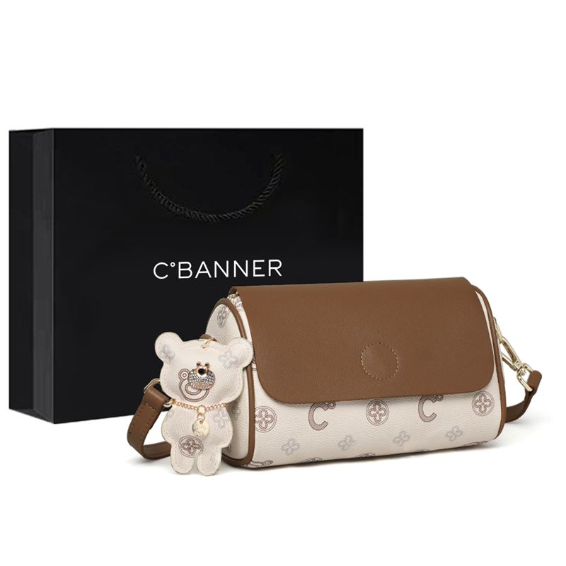 C°BANNER Синтетическая кожаная сумка через плечо, White & Brown, Коричневый, C°BANNER Синтетическая кожаная сумка через плечо, White & Brown
C°BANNER Синтетическая кожаная сумка через плечо, White & Brown, Коричневый, C°BANNER Синтетическая кожаная сумка через плечо, White & Brown