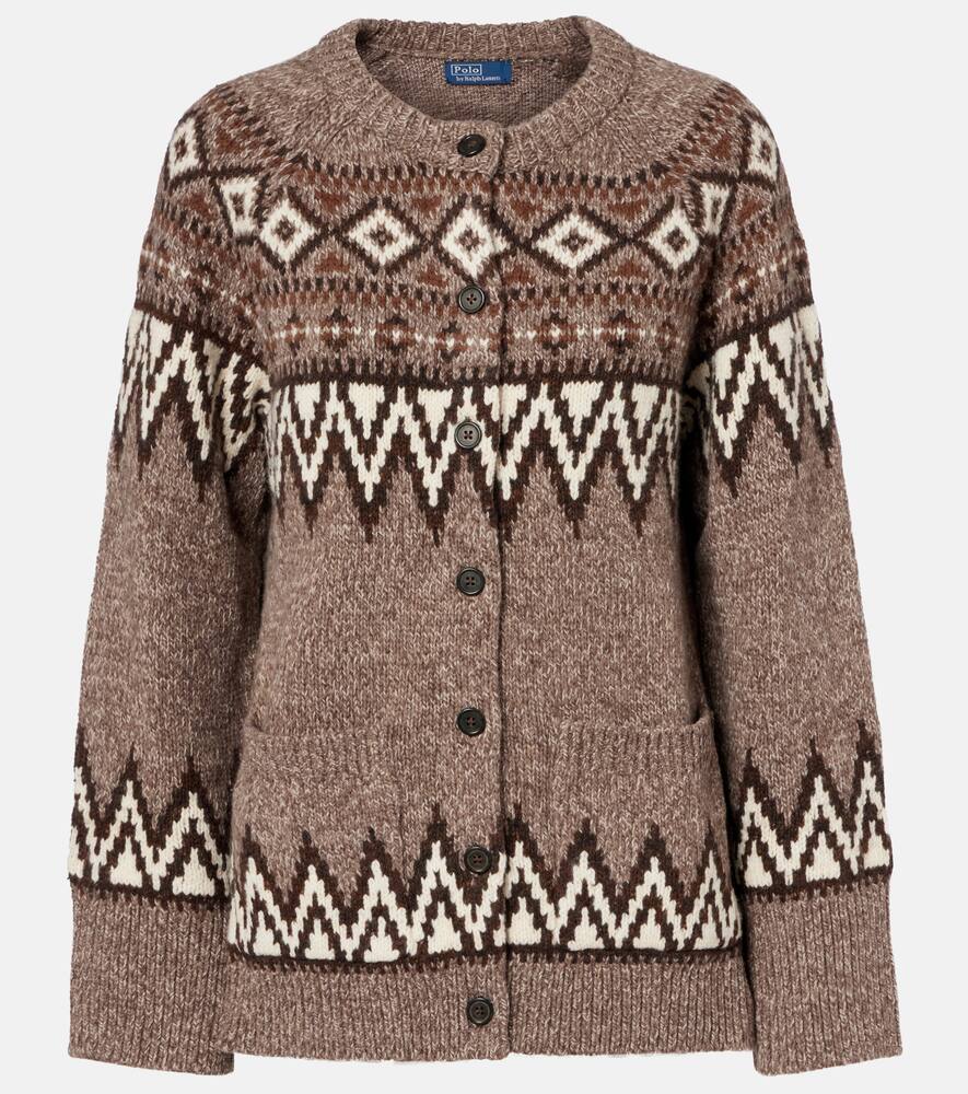 Кардиган из шерсти с жаккардом Fair Isle Polo Ralph Lauren, Mushroom Multi
Кардиган из шерсти с жаккардом Fair Isle Polo Ralph Lauren, Mushroom Multi