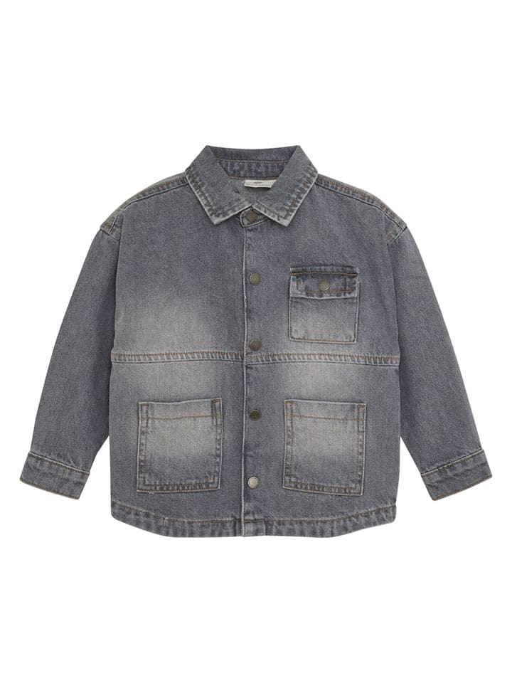 Джинсовая рубашка серого цвета enfant
Джинсовая рубашка серого цвета enfant