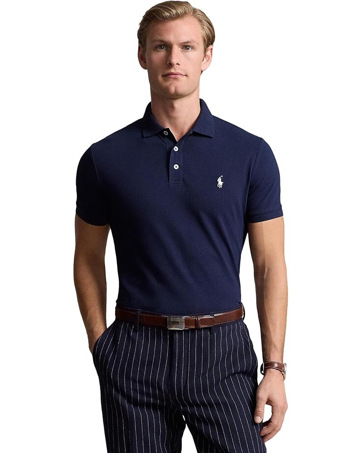 Поло Polo Ralph Lauren Classic Fit Stretch Mesh Polo Shirt, цвет Refined Navy
Поло Polo Ralph Lauren Classic Fit Stretch Mesh Polo Shirt, цвет Refined Navy