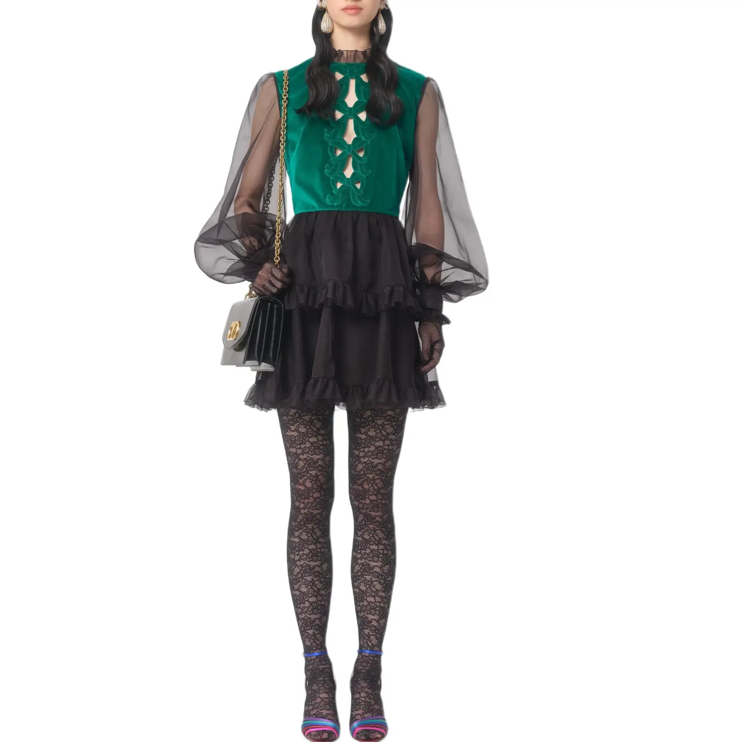 Valentino Женские леггинсы черные FW24
Valentino Женские леггинсы черные FW24