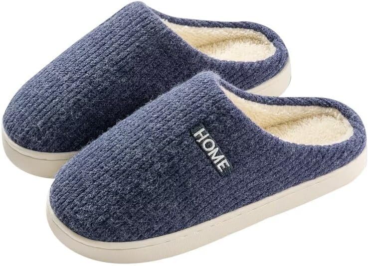 Тапочки Zonkacen для мужчин и женщин с толстой подошвой, теплые, для дома и спальни, для зимней ходьбы, темно-синий
Тапочки Zonkacen для мужчин и женщин с толстой подошвой, теплые, для дома и спальни, для зимней ходьбы, темно-синий