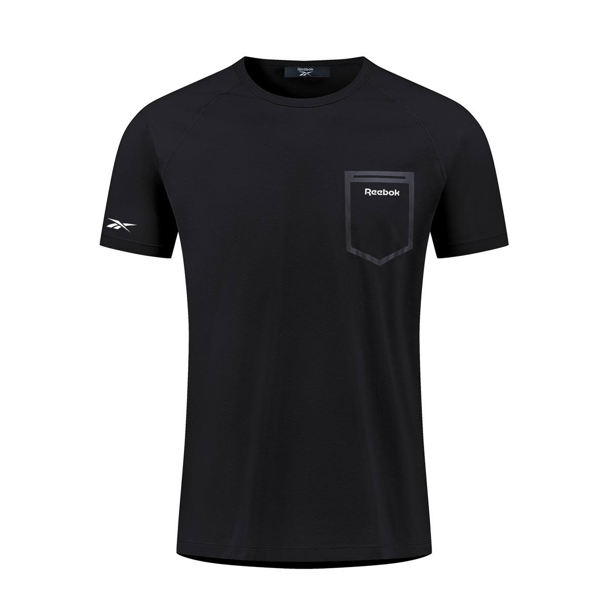 Футболка мужская с круглым вырезом, умеренный прямой крой Reebok, черный
Футболка мужская с круглым вырезом, умеренный прямой крой Reebok, черный