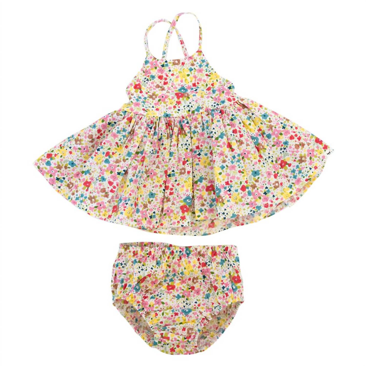 Платье и панталоны для девочки "Цветущий сад" в мультиколоре Oh baby!
Платье и панталоны для девочки "Цветущий сад" в мультиколоре Oh baby!