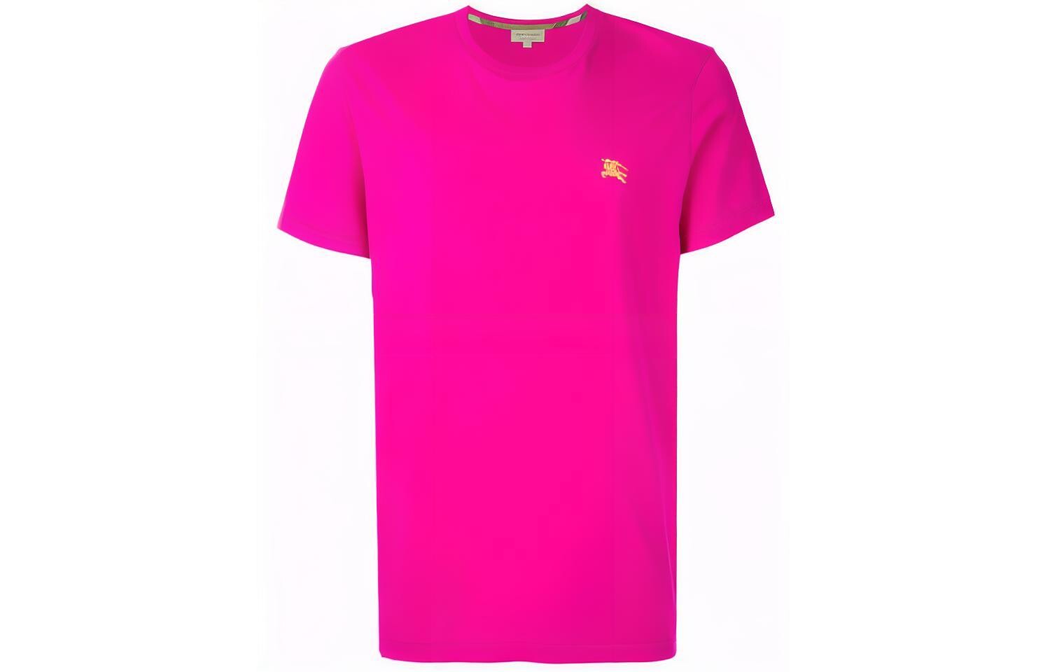 Футболка мужская Burberry, фуксия 
Футболка мужская Burberry, фуксия