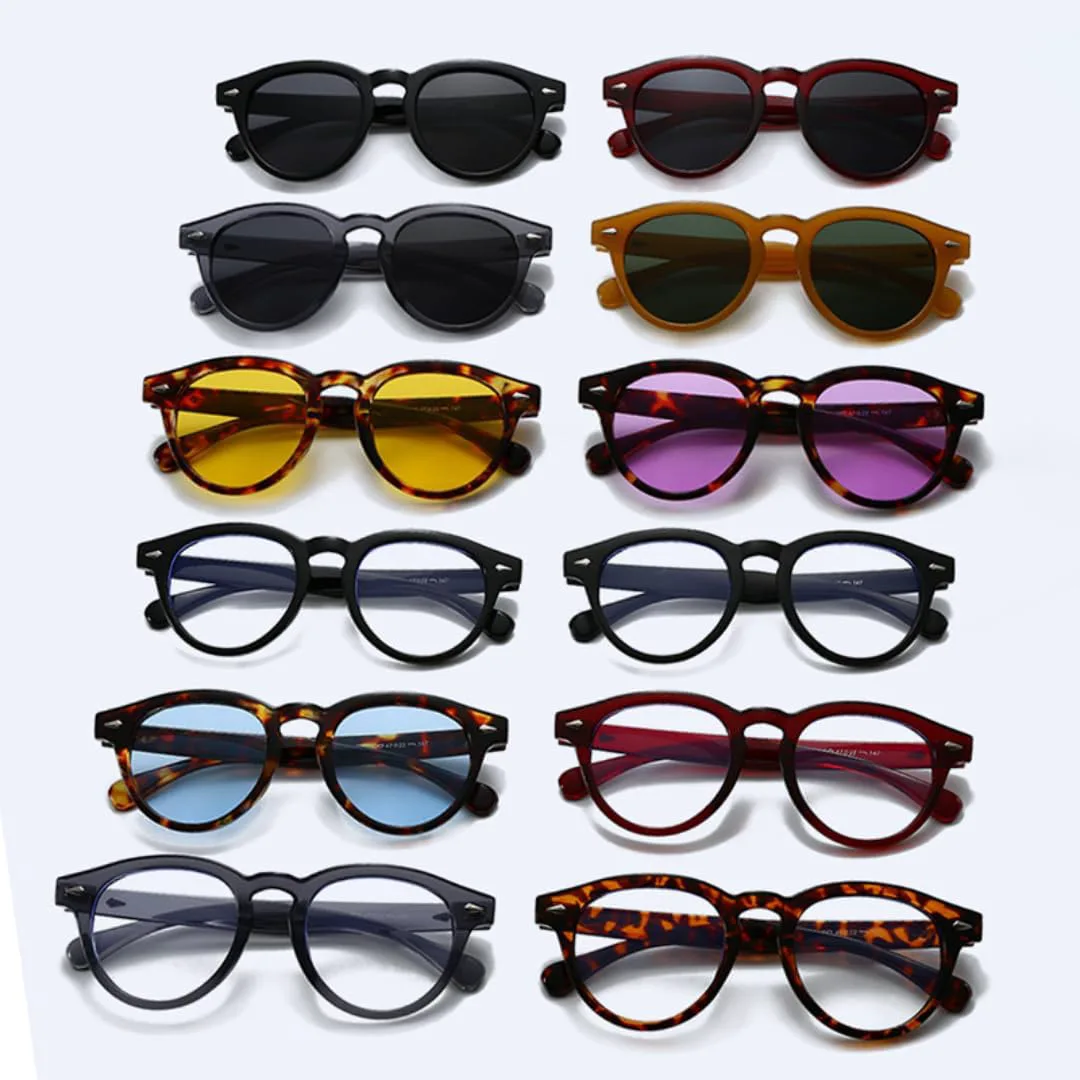 Солнцезащитные очки с защитой UV400 | Круглые, цвет «рисовая крошка» | Для женщин и мужчин, для занятий спортом на открытом воздухе и вождения DSVIGF, Black Clear
Солнцезащитные очки с защитой UV400 | Круглые, цвет «рисовая крошка» | Для женщин и мужчин, для занятий спортом на открытом воздухе и вождения DSVIGF, Black Clear