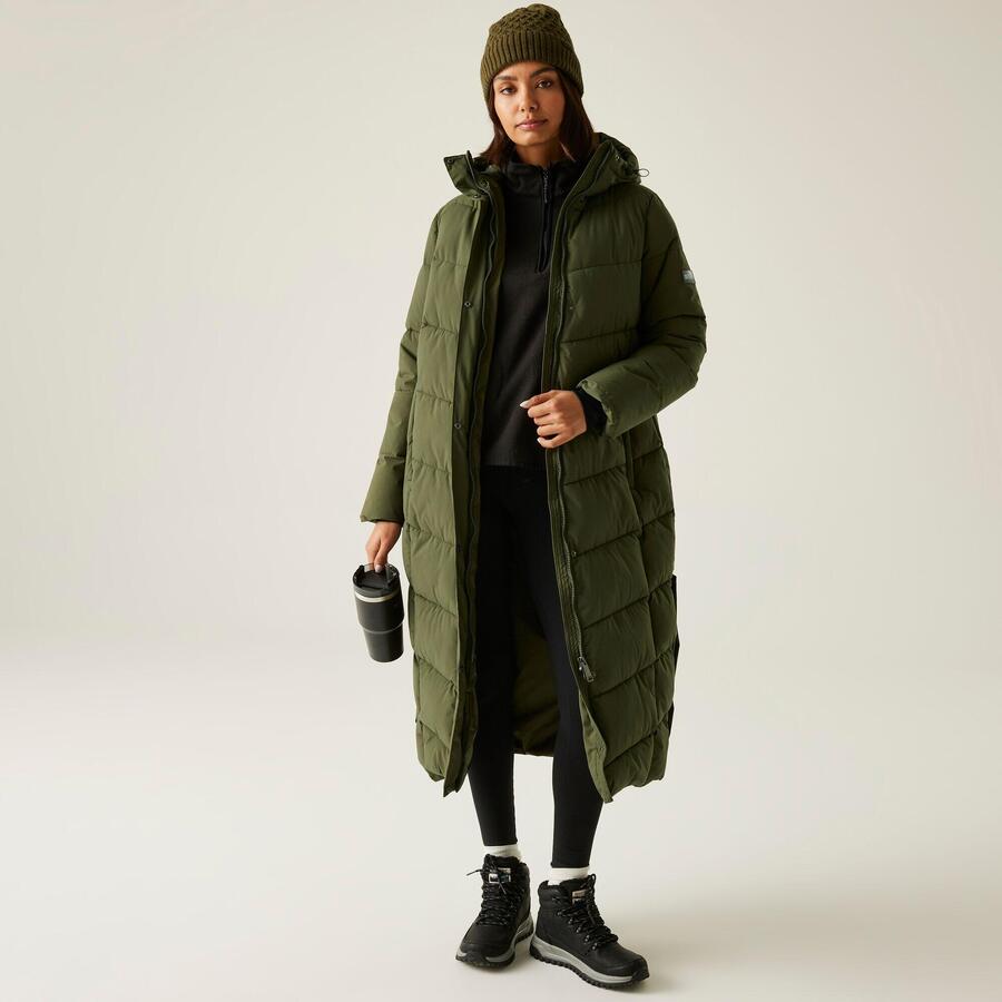 REGATTA Женская длинная утепленная стеганая куртка с капюшоном Eloria
REGATTA Женская длинная утепленная стеганая куртка с капюшоном Eloria