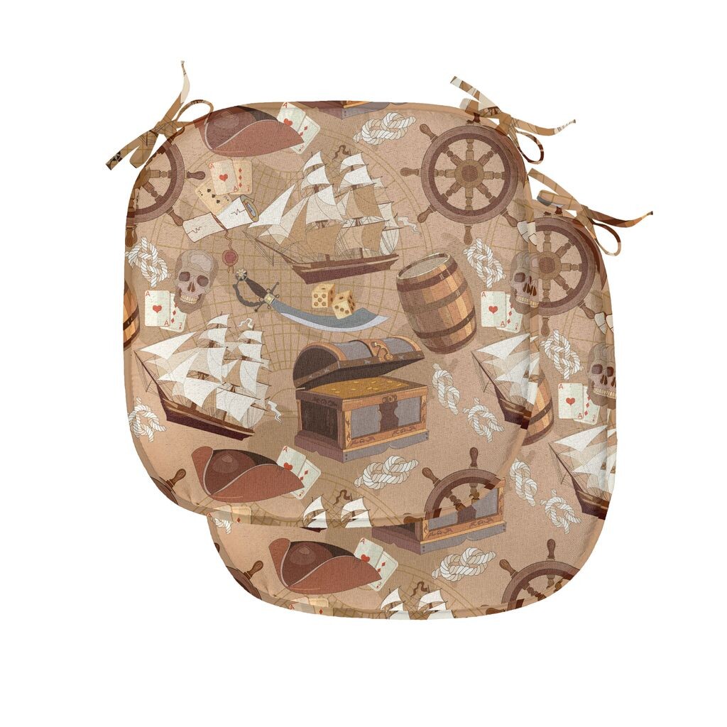 Подушка для обеденного стула ABAKUHAUS Pirates, Map Adventure, декоративная водонепроницаемая подушка с ремнями для кухонных сидений, 40 см x 40 см — упаковка из 2 шт., бледно-коричневый, белый, серый
Подушка для обеденного стула ABAKUHAUS Pirates, Map Adventure, декоративная водонепроницаемая подушка с ремнями для кухонных сидений, 40 см x 40 см — упаковка из 2 шт., бледно-коричневый, белый, серый