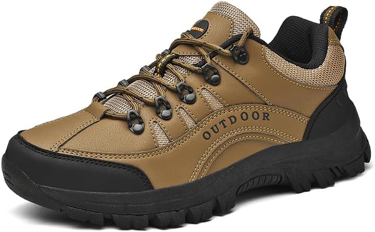 Мужские походные ботинки Легкие водонепроницаемые ботинки с противоскользящей подошвой и амортизирующей стелькой для прогулок на свежем воздухе Lsmodarise, коричневый
Мужские походные ботинки Легкие водонепроницаемые ботинки с противоскользящей подошвой и амортизирующей стелькой для прогулок на свежем воздухе Lsmodarise, коричневый