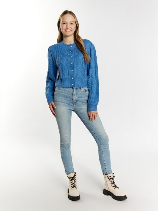 Вязаный кардиган Mymo, синий
Вязаный кардиган Mymo, синий