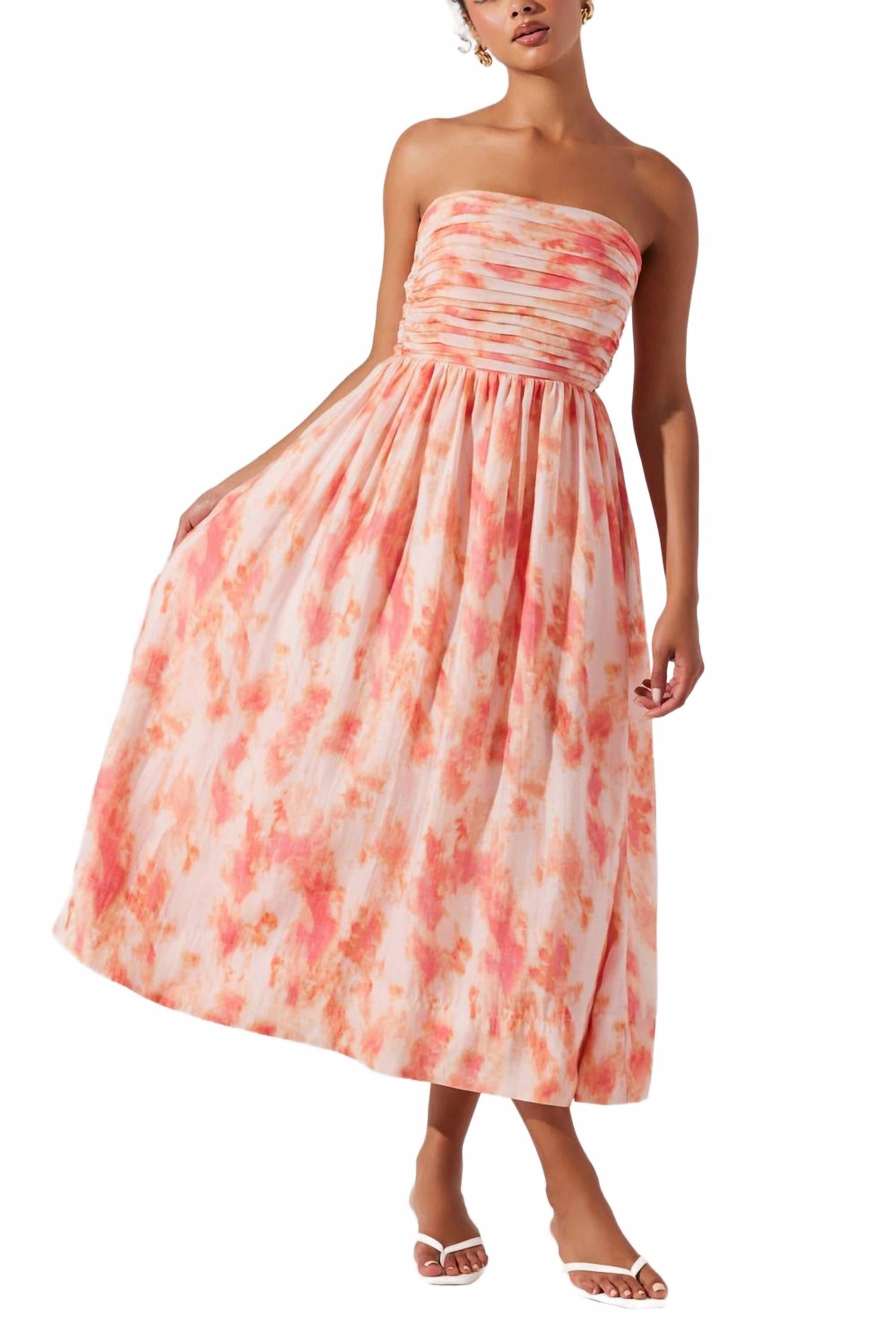 Коралловое платье Aneesha Tie Dye Astr, Coral Tie Dye
Коралловое платье Aneesha Tie Dye Astr, Coral Tie Dye