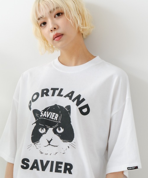 Футболка оверсайз с анималистическим принтом SAVIER, белый
Футболка оверсайз с анималистическим принтом SAVIER, белый