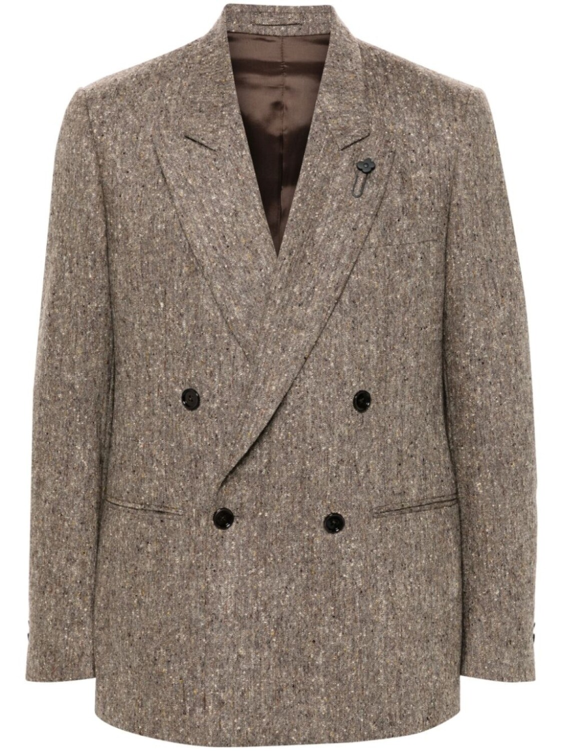 Lardini шерстяной пиджак, коричневый
Lardini шерстяной пиджак, коричневый