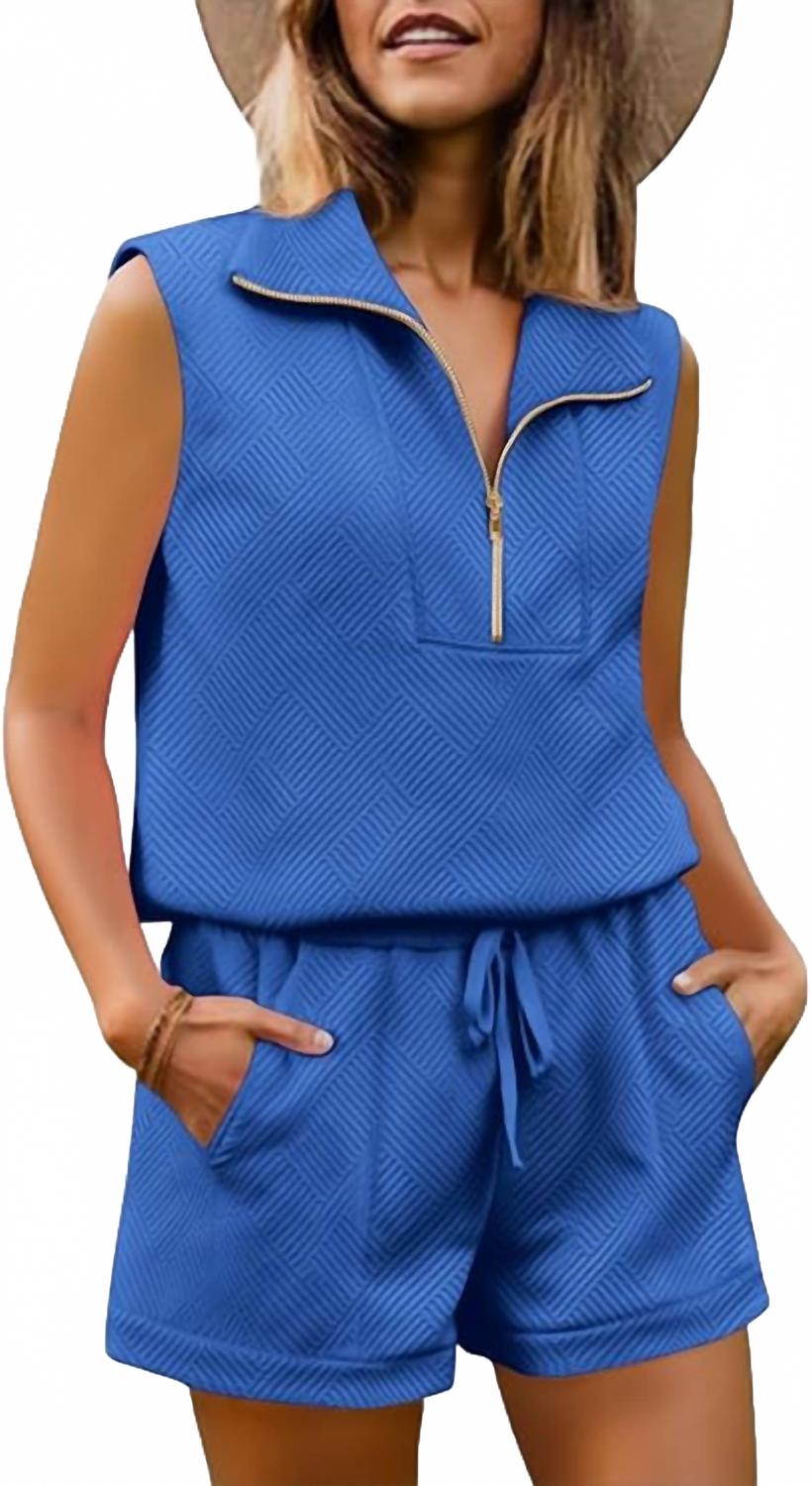 Челси топ и шорты в синем Umgee
Челси топ и шорты в синем Umgee