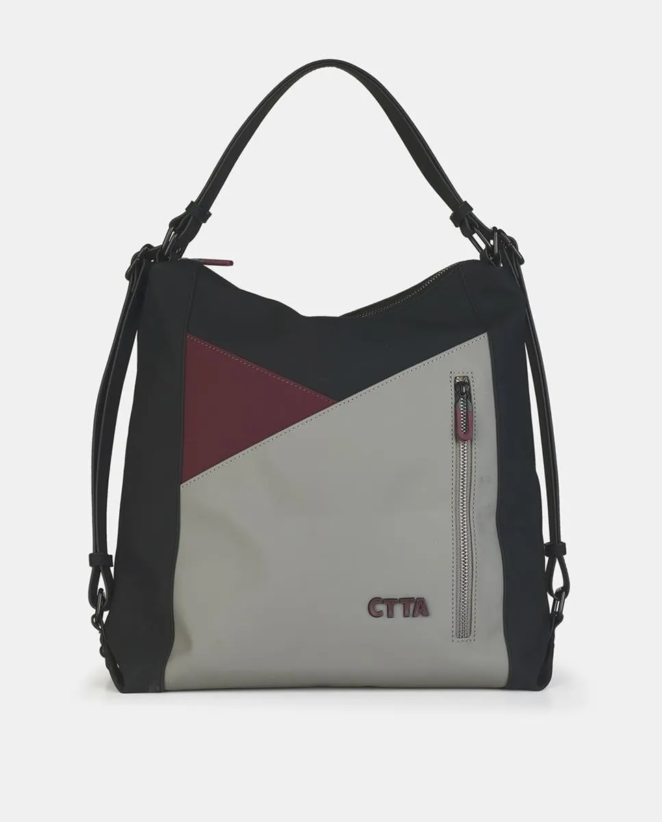 Сумка-рюкзак на молнии Caminatta, черный
Сумка-рюкзак на молнии Caminatta, черный