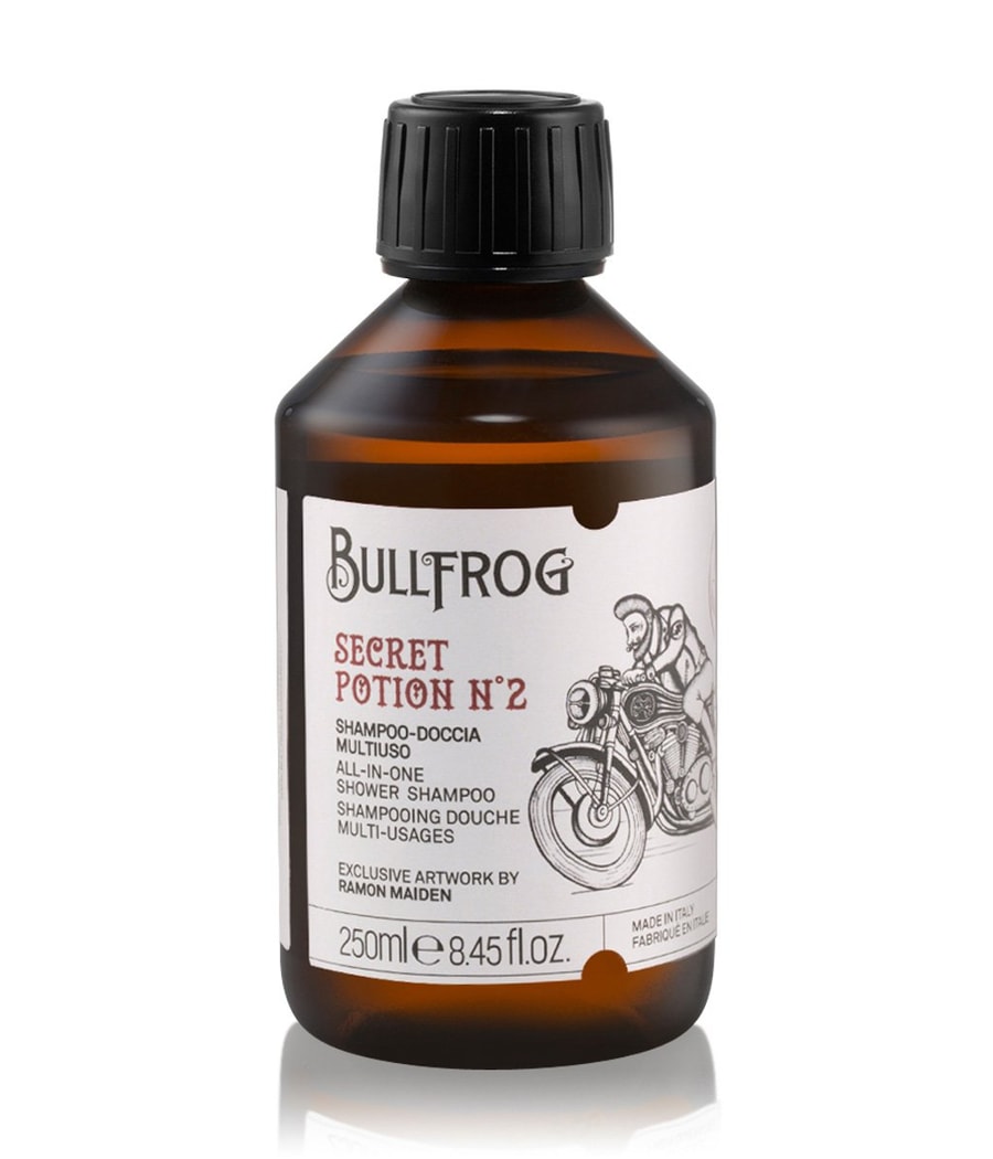 Гель для душа BULLFROG Secret Potion All-in-One Shampoo & Showergel N.2, 250 ml
Гель для душа BULLFROG Secret Potion All-in-One Shampoo & Showergel N.2, 250 ml