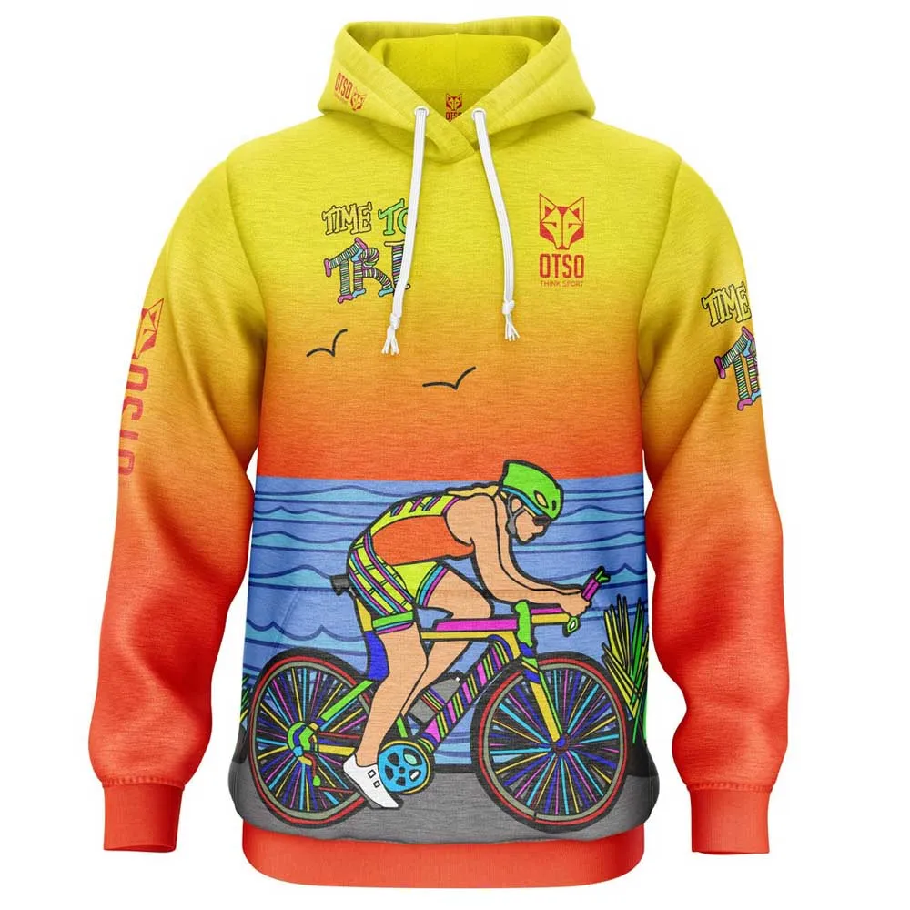 Худи Otso Time to tri Bike, желтый
Худи Otso Time to tri Bike, желтый