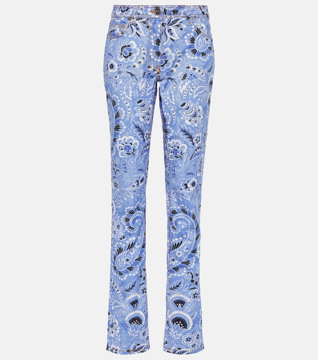 Джинсы скинни с высокой посадкой и принтом Etro, мультиколор
Джинсы скинни с высокой посадкой и принтом Etro, мультиколор