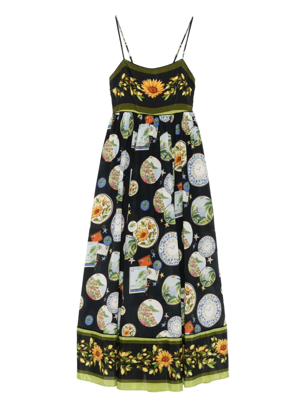 Платье макси Trip Souvenir FARM Rio, черный
Платье макси Trip Souvenir FARM Rio, черный