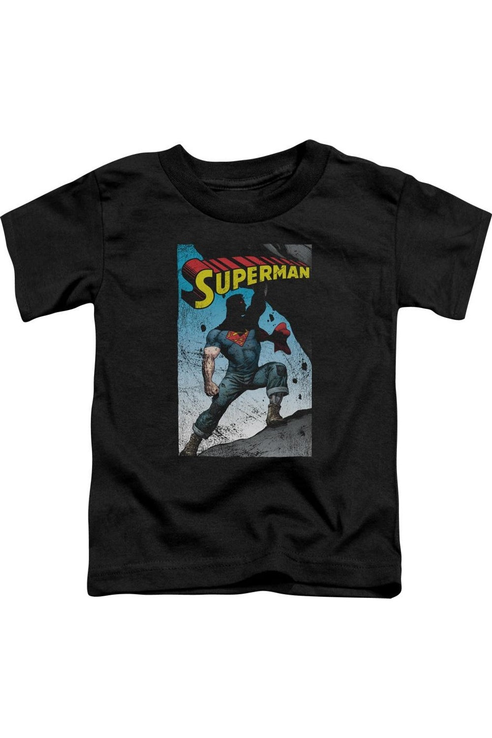 Футболка с коротким рукавом для малышей "Супермен" альтернативная Gildan, черный
Футболка с коротким рукавом для малышей "Супермен" альтернативная Gildan, черный