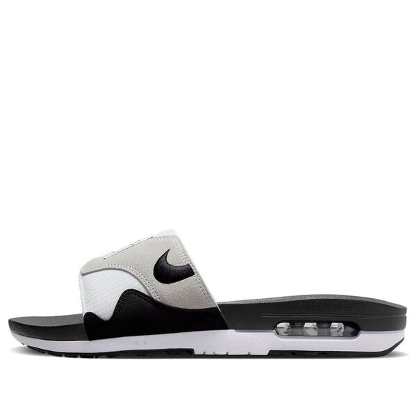 Тапочки air max 1 slide 'white black' Nike, белый
Тапочки air max 1 slide 'white black' Nike, белый