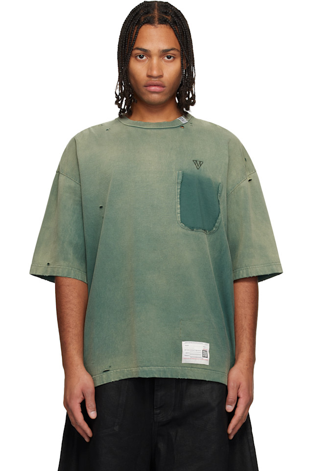 Солнце поблекло, как футболка Maison Mihara Yasuhiro, зеленый
Солнце поблекло, как футболка Maison Mihara Yasuhiro, зеленый