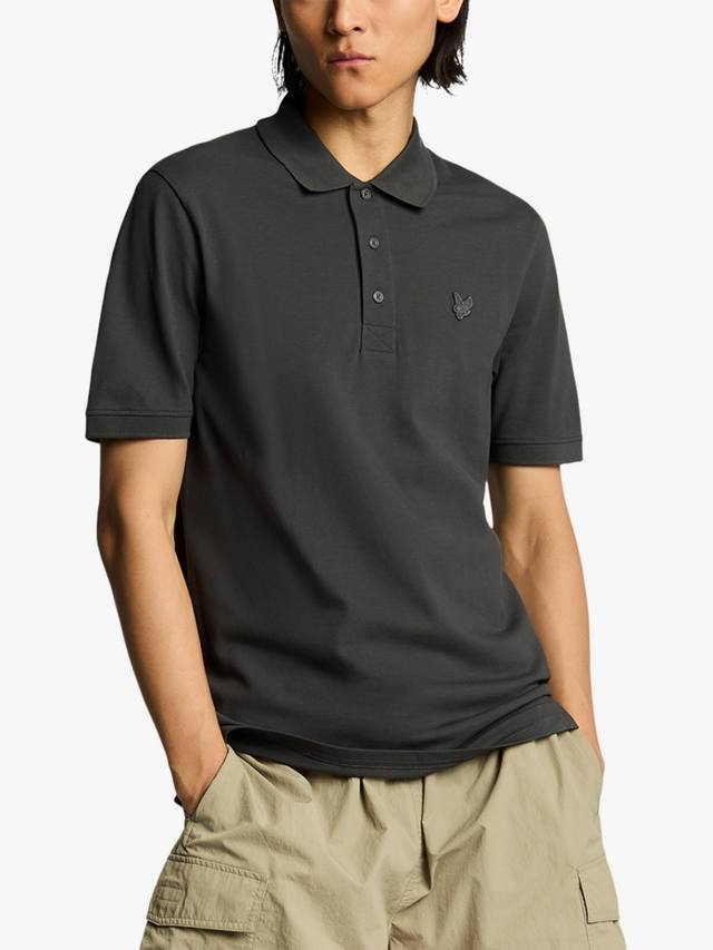 Супертонкая хлопковая поло футболка Lyle & Scott, Gunmetal
Супертонкая хлопковая поло футболка Lyle & Scott, Gunmetal