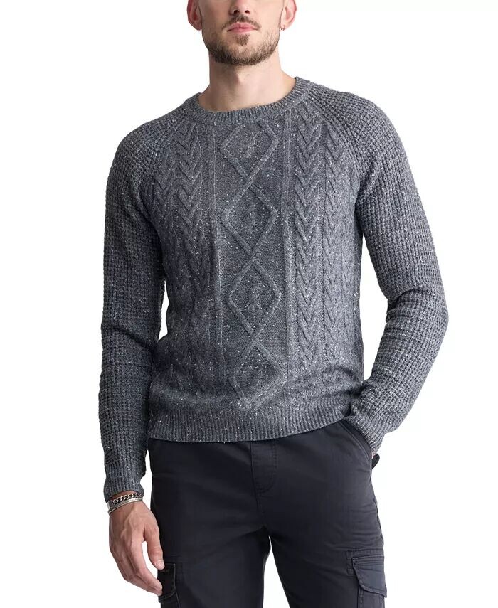 Мужской свитер с круглым вырезом Wallaby Nep Yarn Cable Knit Buffalo David Bitton, коричневый/бежевый
Мужской свитер с круглым вырезом Wallaby Nep Yarn Cable Knit Buffalo David Bitton, коричневый/бежевый