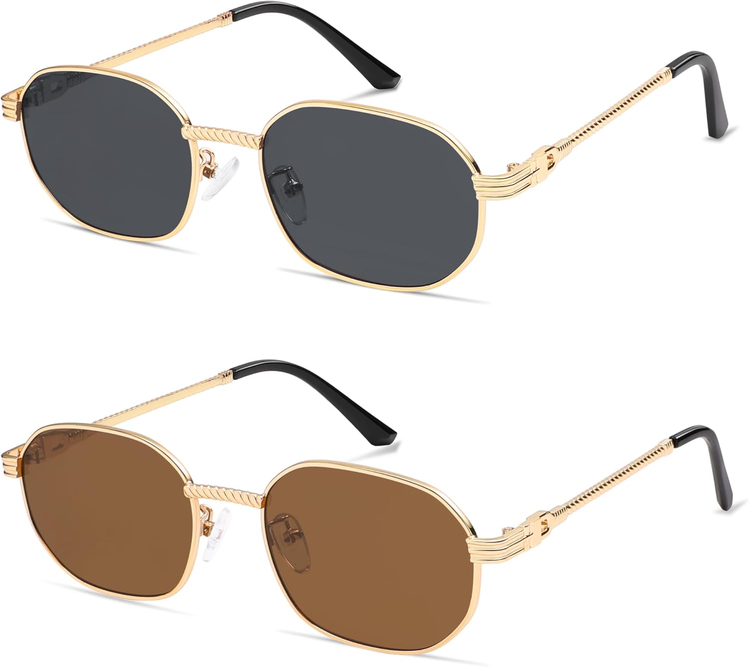 Ретро овальные солнцезащитные очки для женщин в стиле Y2k 90-х, модные узкие маленькие металлические солнцезащитные очки AP3726 Appassal, P2 Gold/Grey+gold/Gradient Brown
Ретро овальные солнцезащитные очки для женщин в стиле Y2k 90-х, модные узкие маленькие металлические солнцезащитные очки AP3726 Appassal, P2 Gold/Grey+gold/Gradient Brown