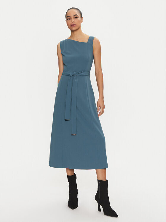 Платье на каждый день, стандартного кроя Calvin Klein, зеленый 
Платье на каждый день, стандартного кроя Calvin Klein, зеленый