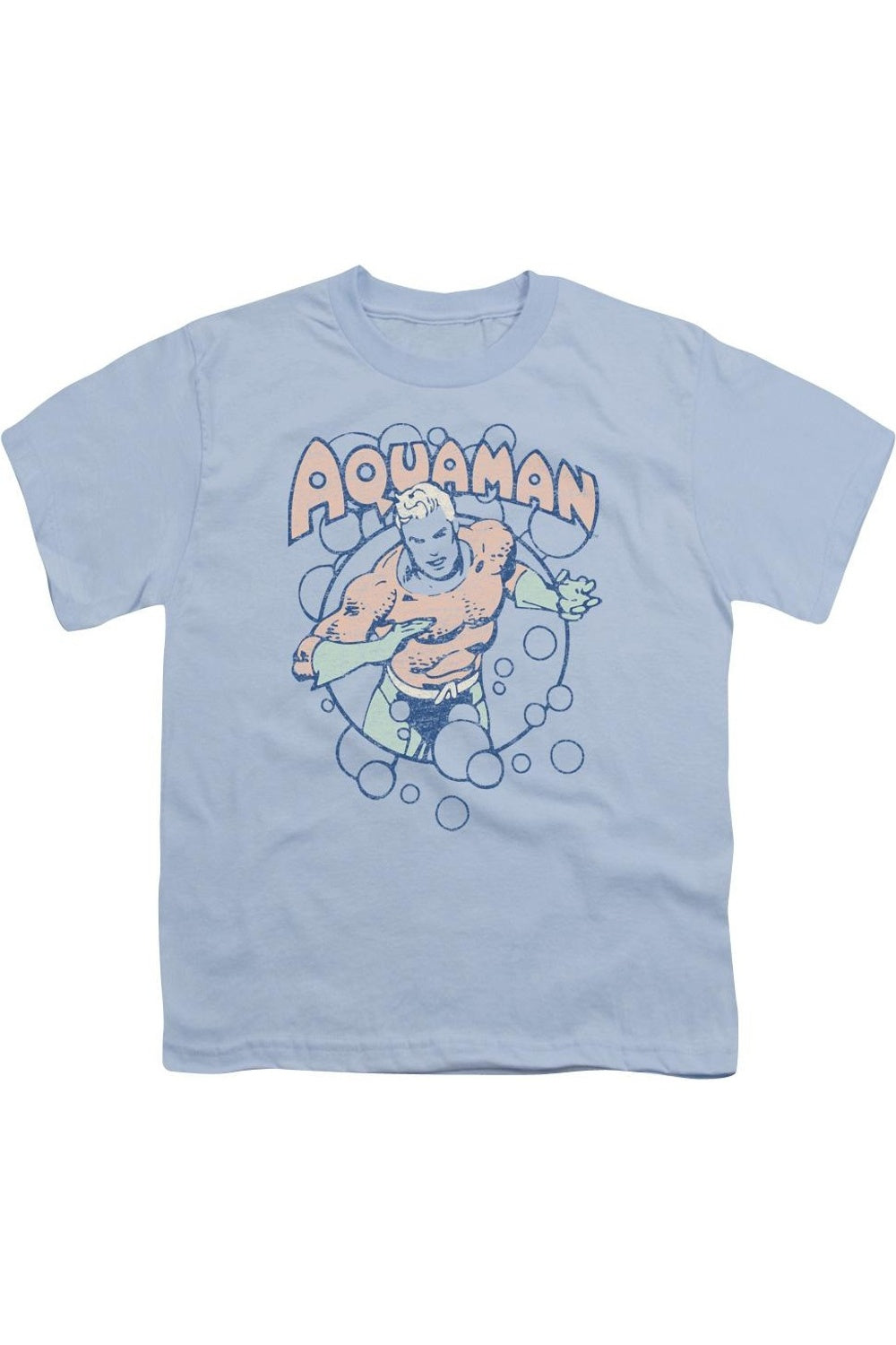 Футболка с коротким рукавом DC Comics Bubbles для детей Gildan, светло-голубой 
Футболка с коротким рукавом DC Comics Bubbles для детей Gildan, светло-голубой