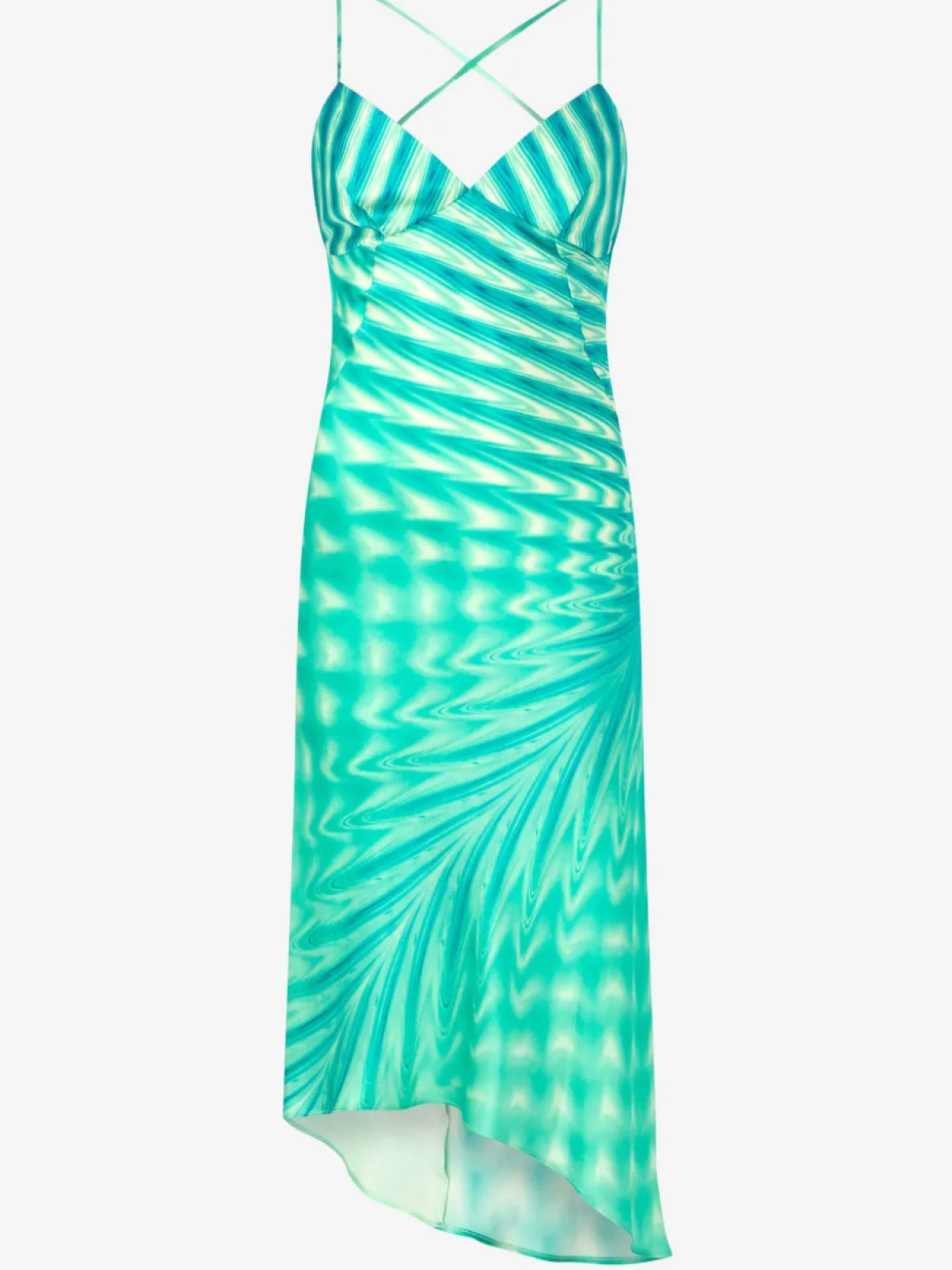 Платье миди из шелка от Roberto Cavalli, зеленый
Платье миди из шелка от Roberto Cavalli, зеленый