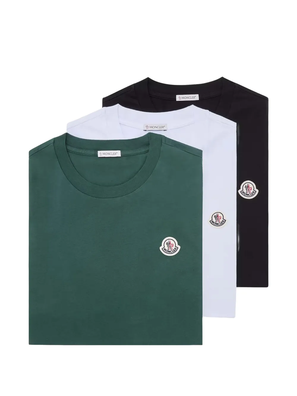 Футболка с логотипом (набор из трех штук) Moncler, зеленый
Футболка с логотипом (набор из трех штук) Moncler, зеленый