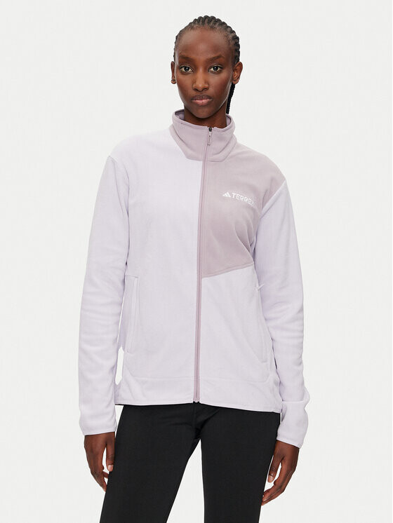 Флисовая куртка стандартного кроя Adidas, фиолетовый
Флисовая куртка стандартного кроя Adidas, фиолетовый