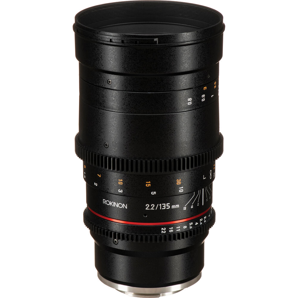 Объектив Rokinon 135 мм T2.2 Cine DS для крепления Sony E-Mount
Объектив Rokinon 135 мм T2.2 Cine DS для крепления Sony E-Mount