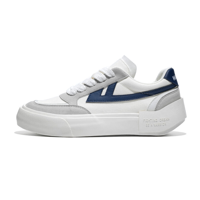 Кроссовки WARRIOR Fighting Dream Series Skateboarding Shoes Unisex Low-top Blue, белый/серый/темно-синий
Кроссовки WARRIOR Fighting Dream Series Skateboarding Shoes Unisex Low-top Blue, белый/серый/темно-синий