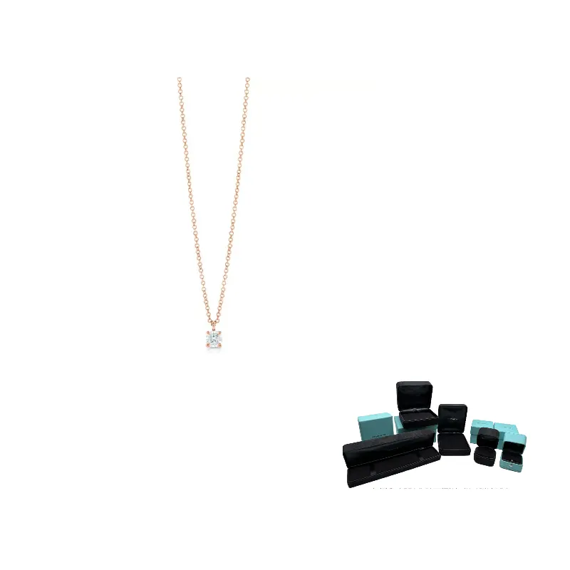 TIFFANY & CO. Колье Solitaire 18K Rose Gold
TIFFANY & CO. Колье Solitaire 18K Rose Gold