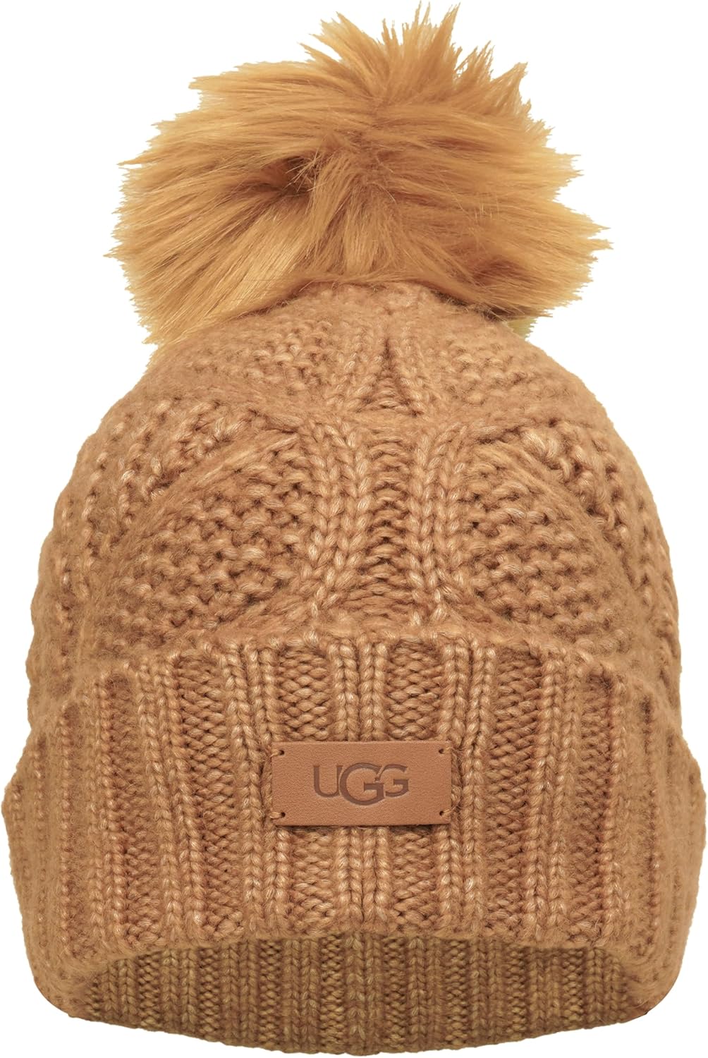 Женская шапка-бини UGG Cable Pom, Chestnut
Женская шапка-бини UGG Cable Pom, Chestnut