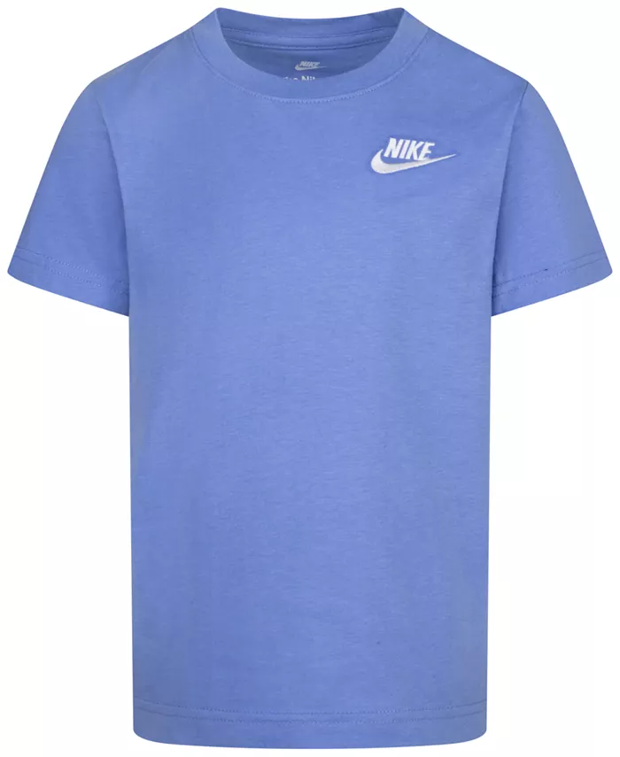 Футболка с вышивкой Futura для мальчиков Nike, синий
Футболка с вышивкой Futura для мальчиков Nike, синий