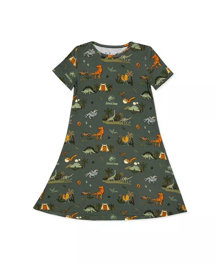 Парк Юрского периода для девочек: платье сафари с короткими рукавами Bellabu Bear, зеленый
Парк Юрского периода для девочек: платье сафари с короткими рукавами Bellabu Bear, зеленый