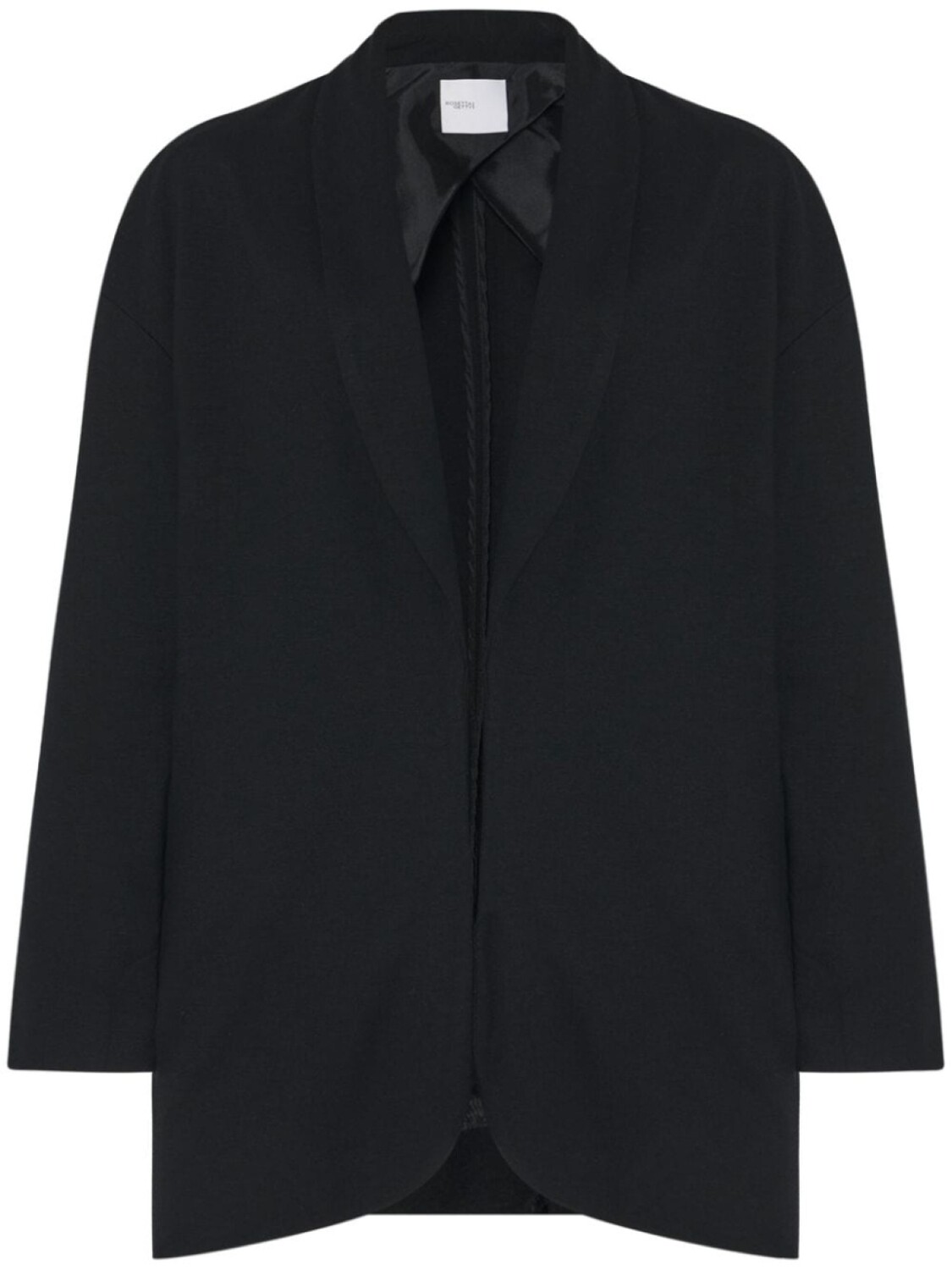 Rosetta Getty жакет с лацканами-шалькой, черный
Rosetta Getty жакет с лацканами-шалькой, черный