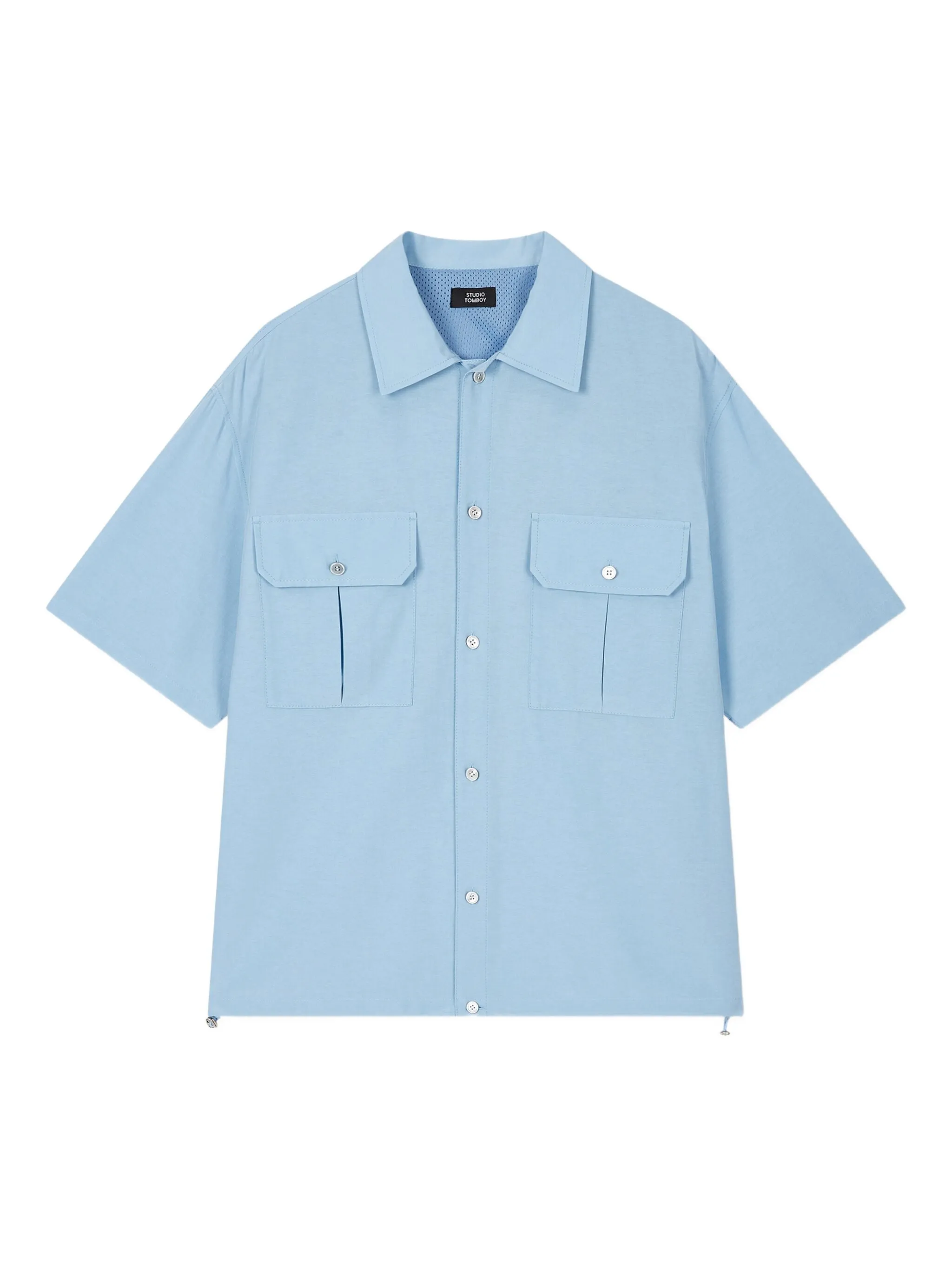 Рубашка с кулиской Tomboy, синий
Рубашка с кулиской Tomboy, синий